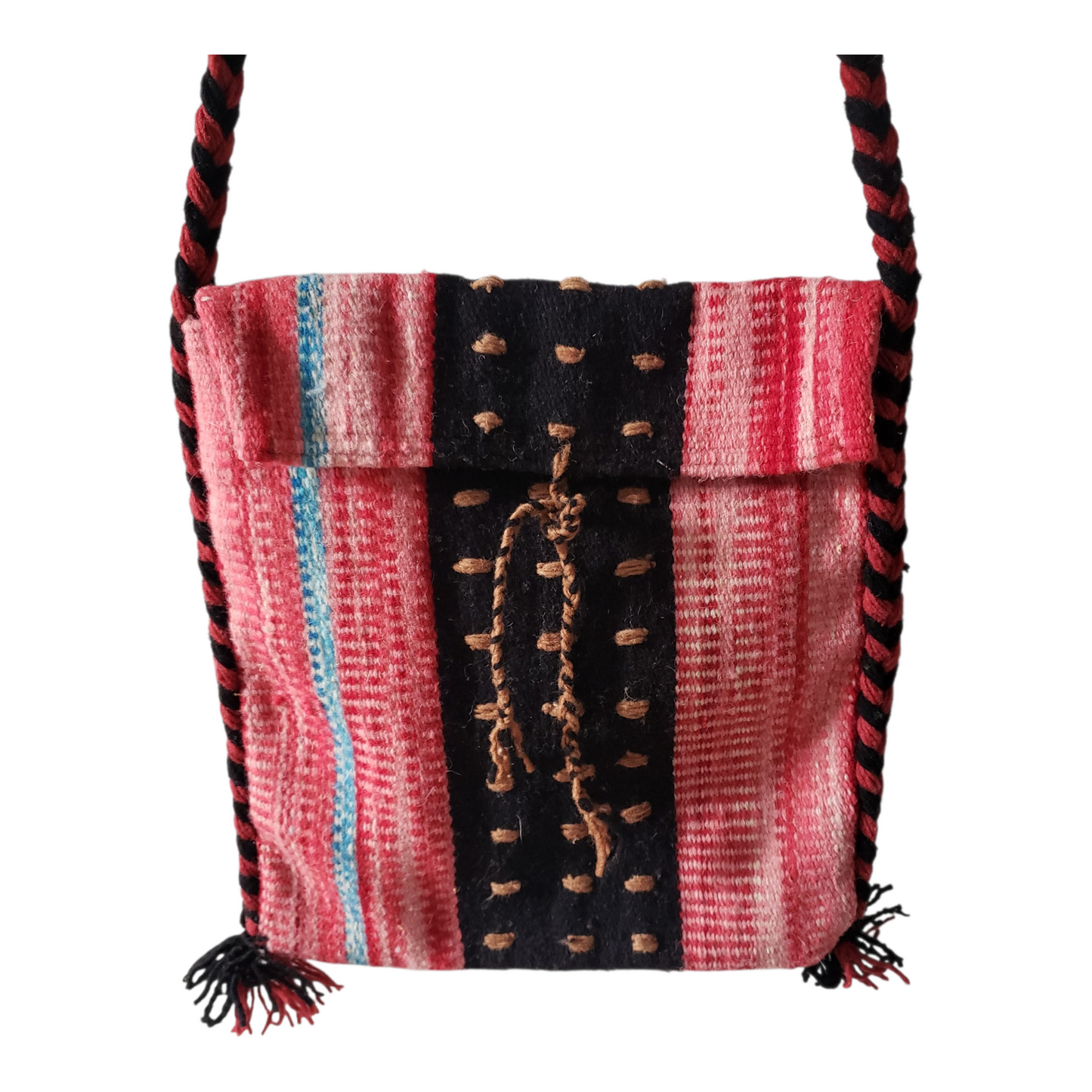 Red Zapotec Purse Teotitlan del Valle