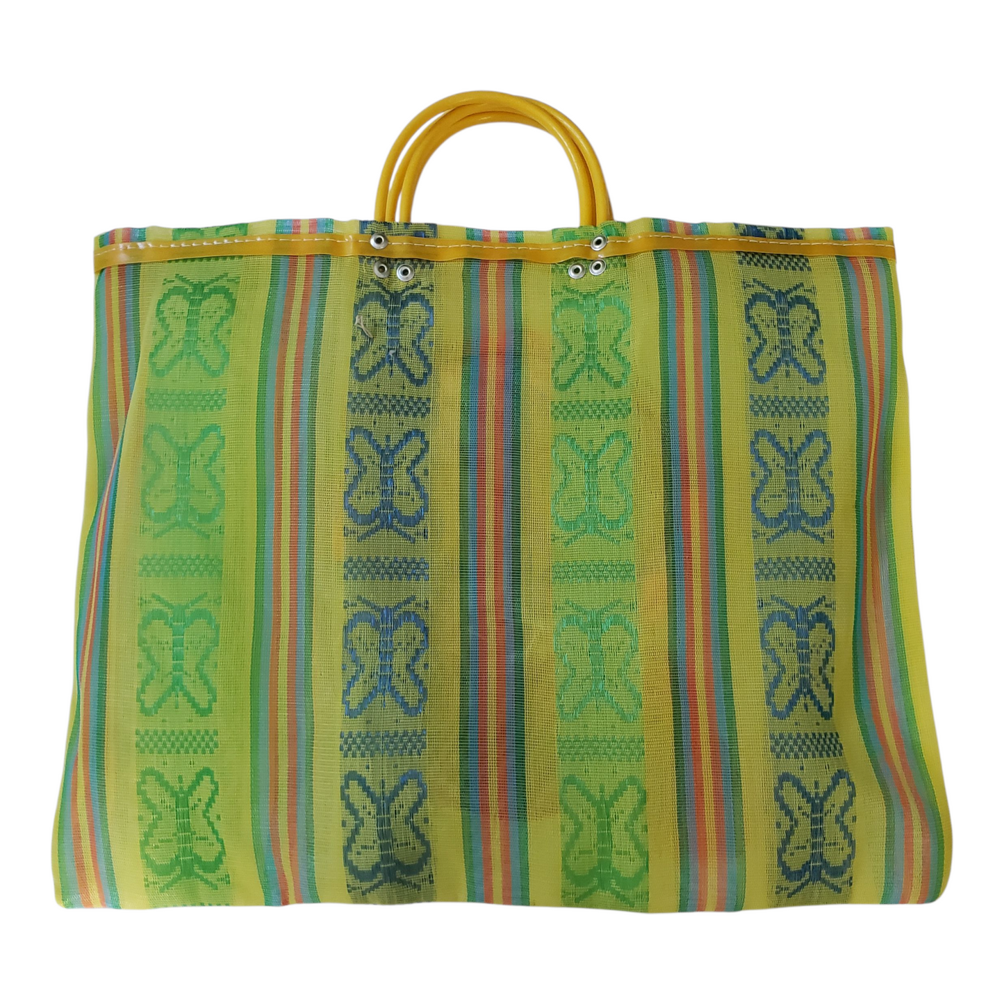 Sugar Skull Embroidered Market Tote Bag from Mexico