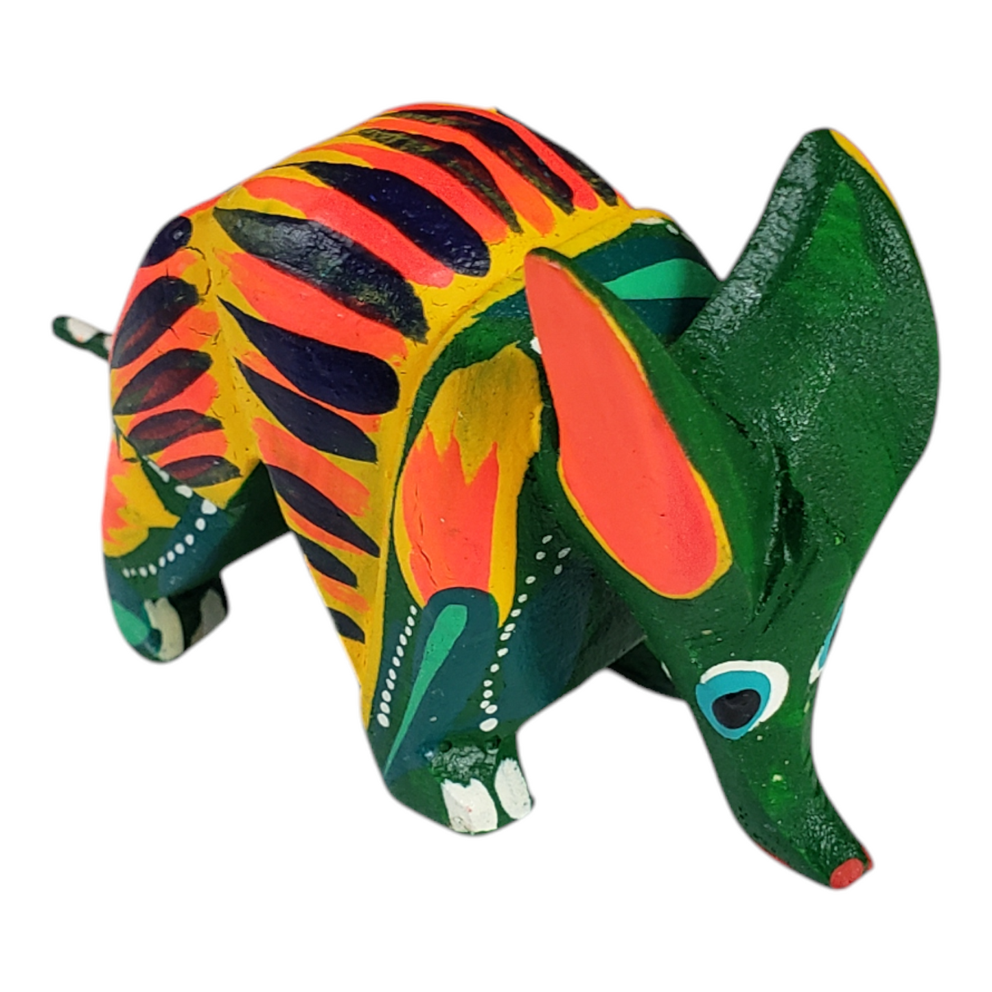 Mini Armadillo Alebrije from Oaxaca Mexico