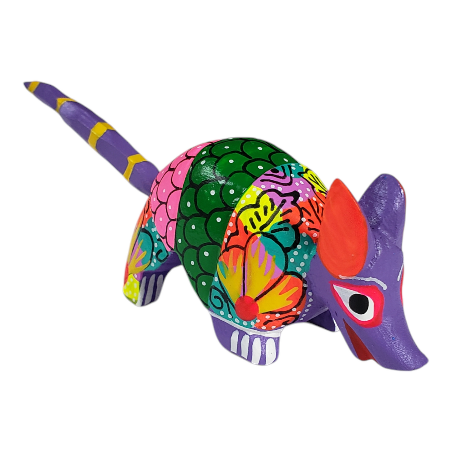 Mini Armadillo Alebrije from Oaxaca Mexico