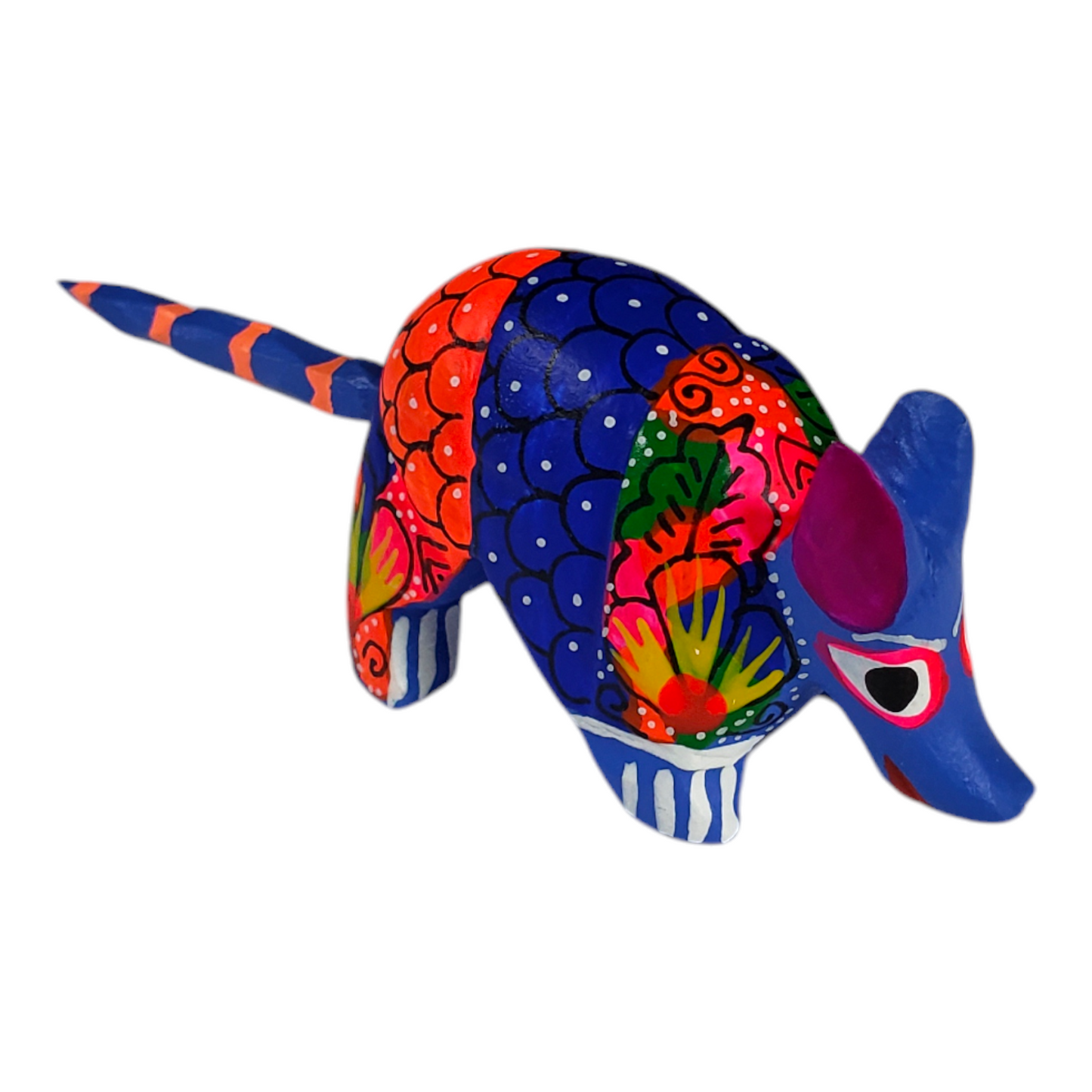 Mini Armadillo Alebrije from Oaxaca Mexico