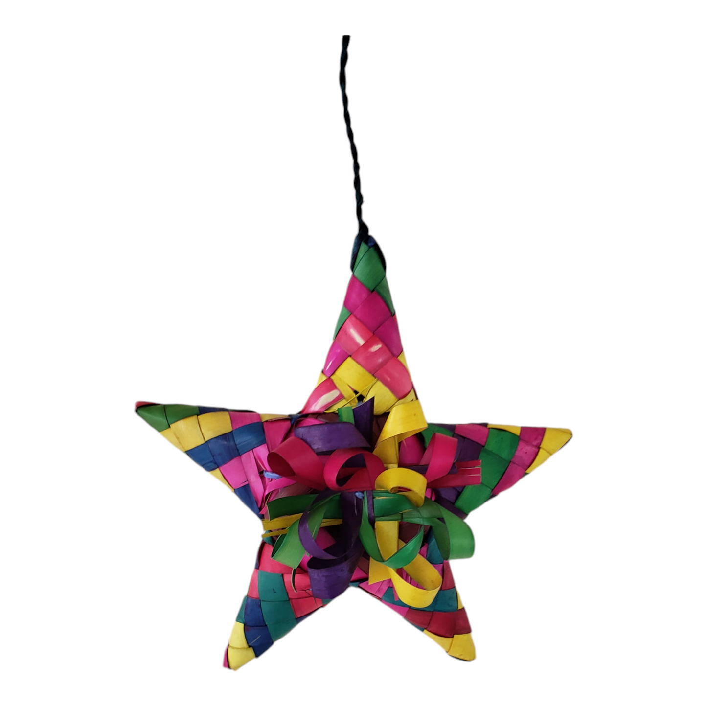 Mexican Christmas Star Woven Palm Ornament