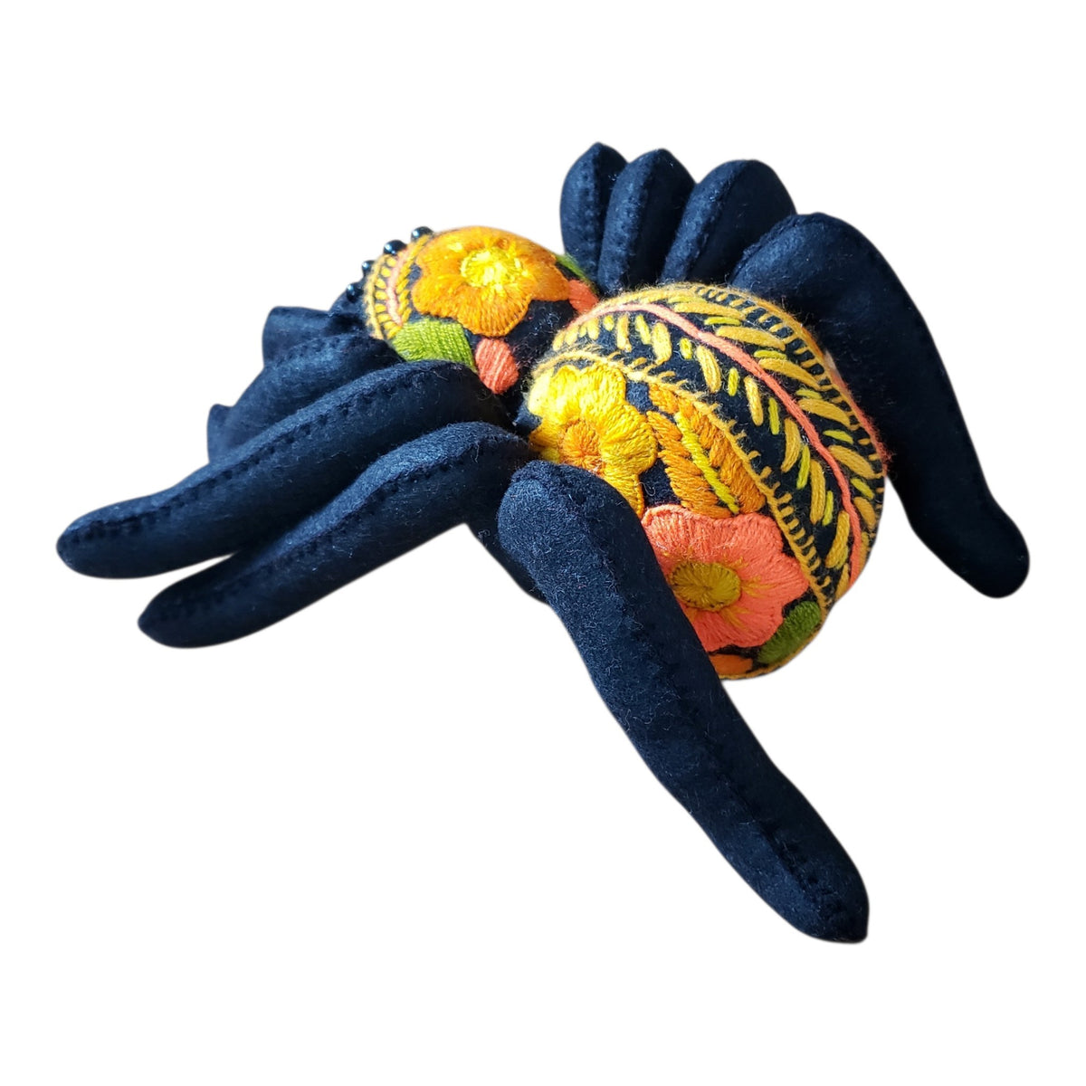 Dia de Muertos Felt Skeleton Spider Araña