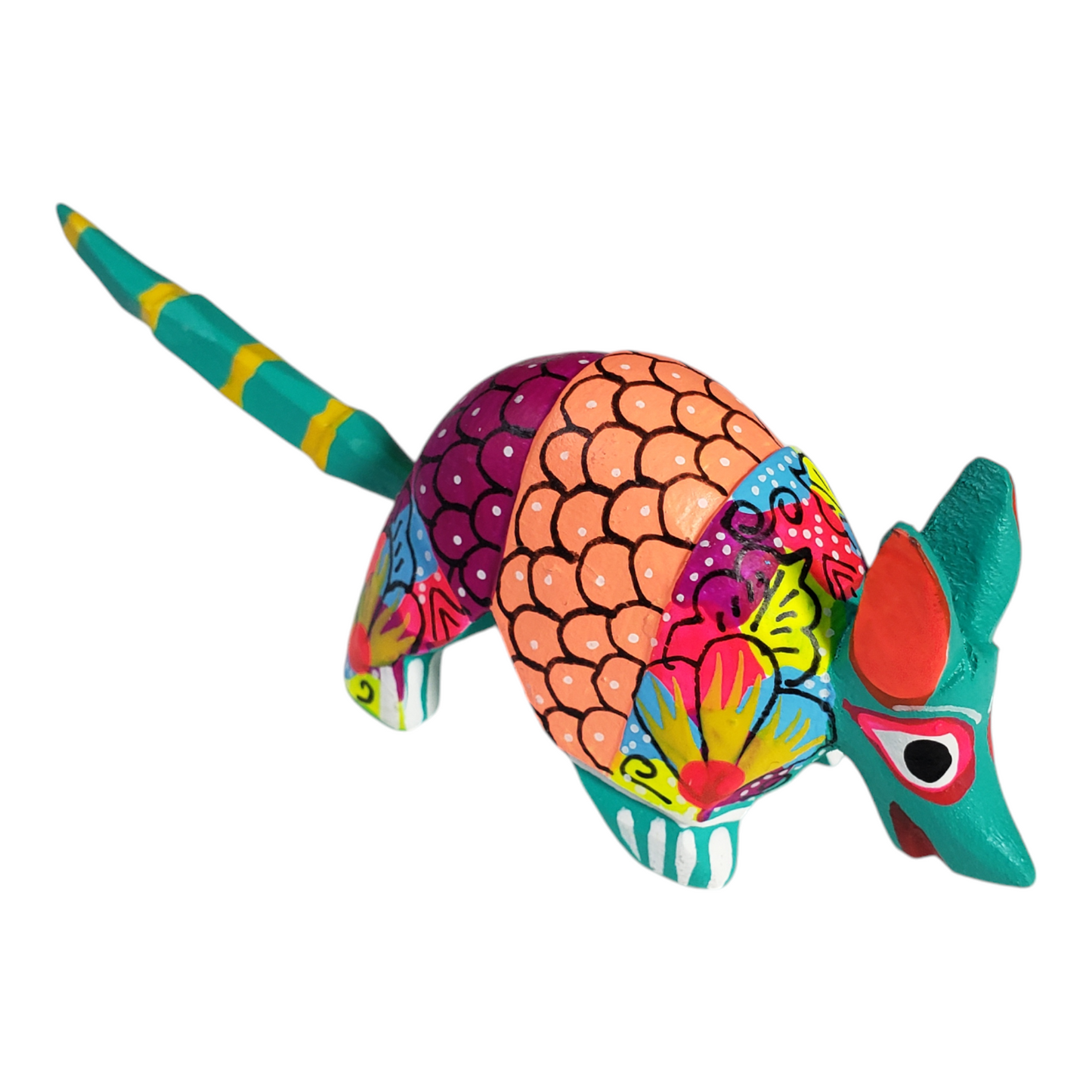 Mini Armadillo Alebrije from Oaxaca Mexico