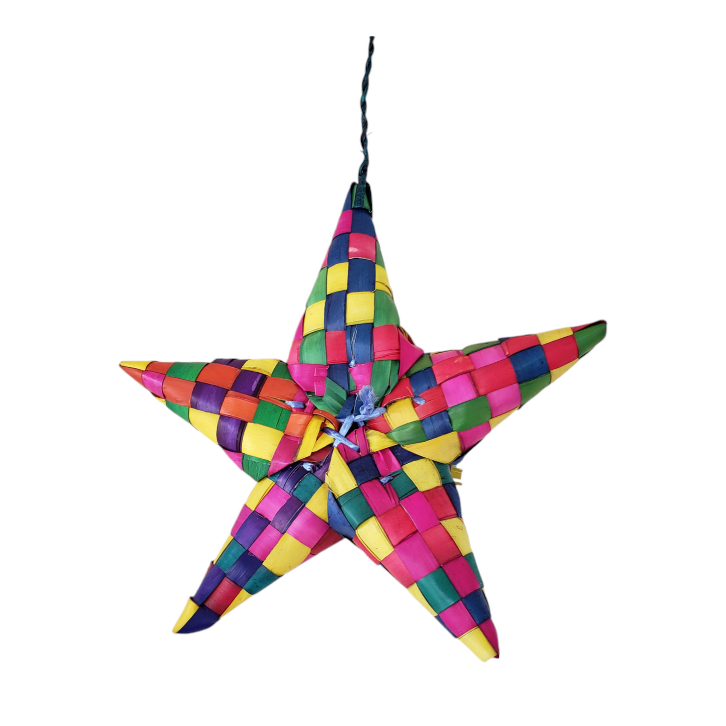 Mexican Christmas Star Woven Palm Ornament