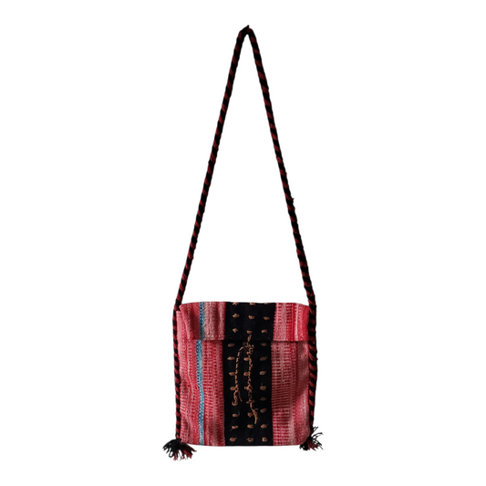 Red Zapotec Purse Teotitlan del Valle