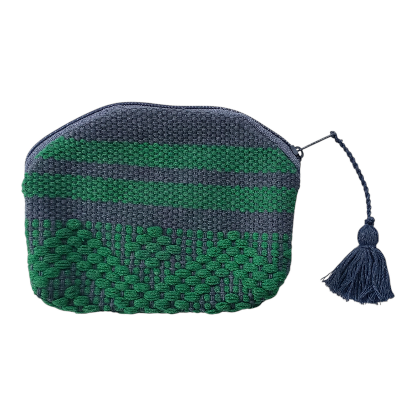 Woven Mexican Zipup Pouch from Oaxaca