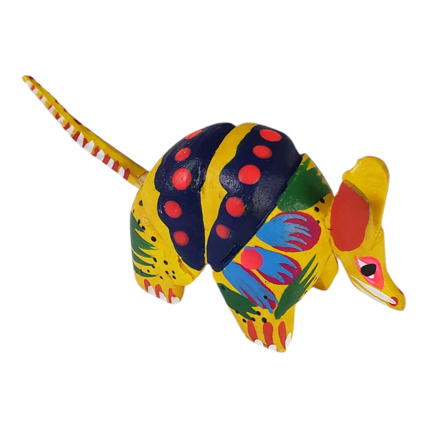 Mini Armadillo Alebrije from Oaxaca Mexico