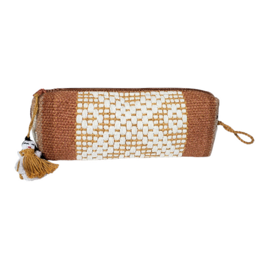Woven Pencil Pouch Oaxaca Mexico
