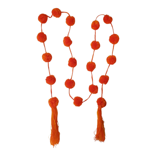 Cempasuchil Mexican Pom Pom Garland