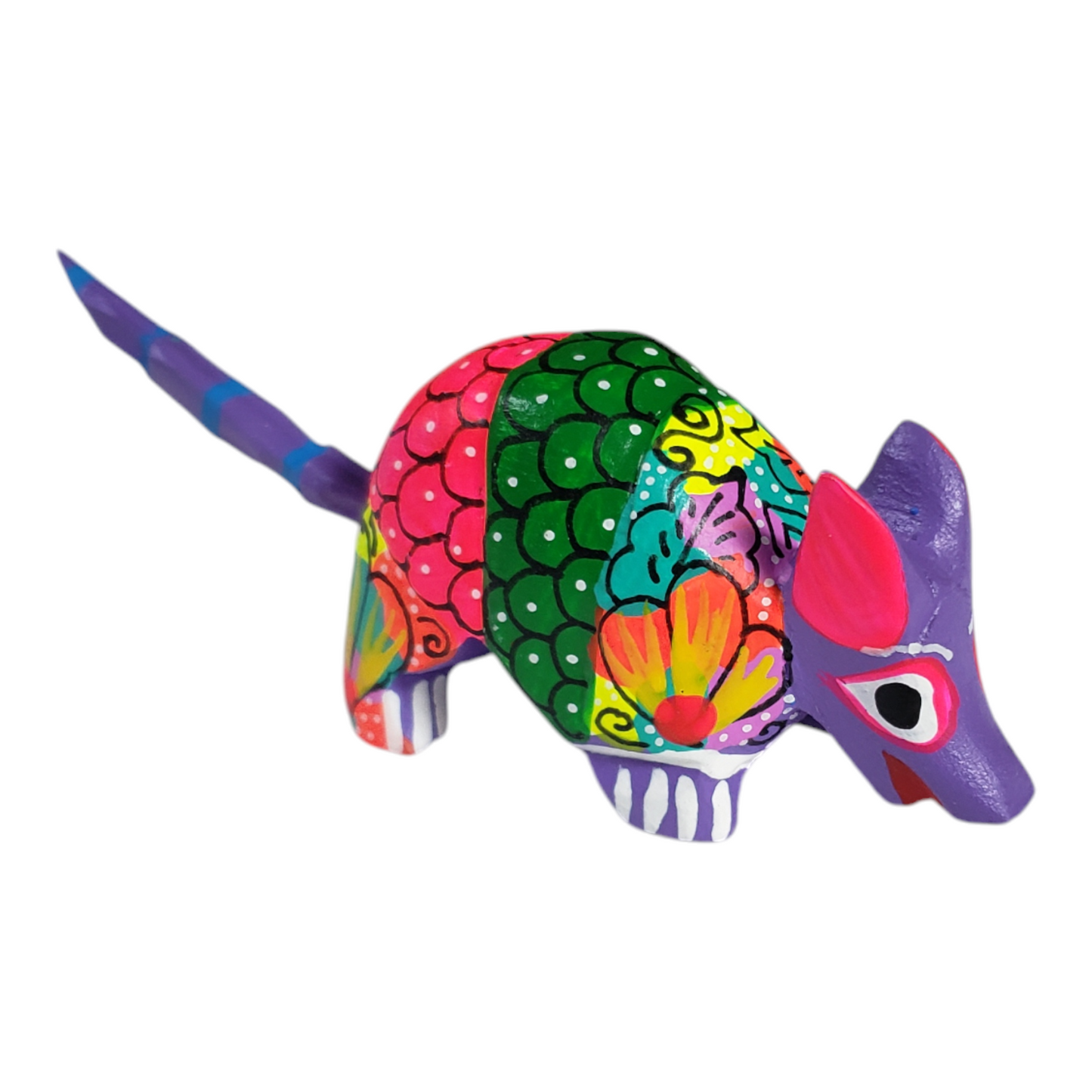 Mini Armadillo Alebrije from Oaxaca Mexico