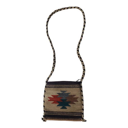 Neutral Tonal Zapotec Purse