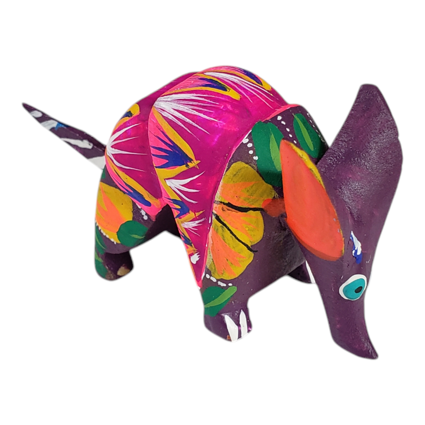 Mini Armadillo Alebrije from Oaxaca Mexico