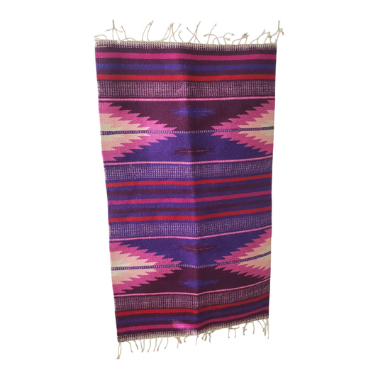 2x3 Purple Zapotec Rug
