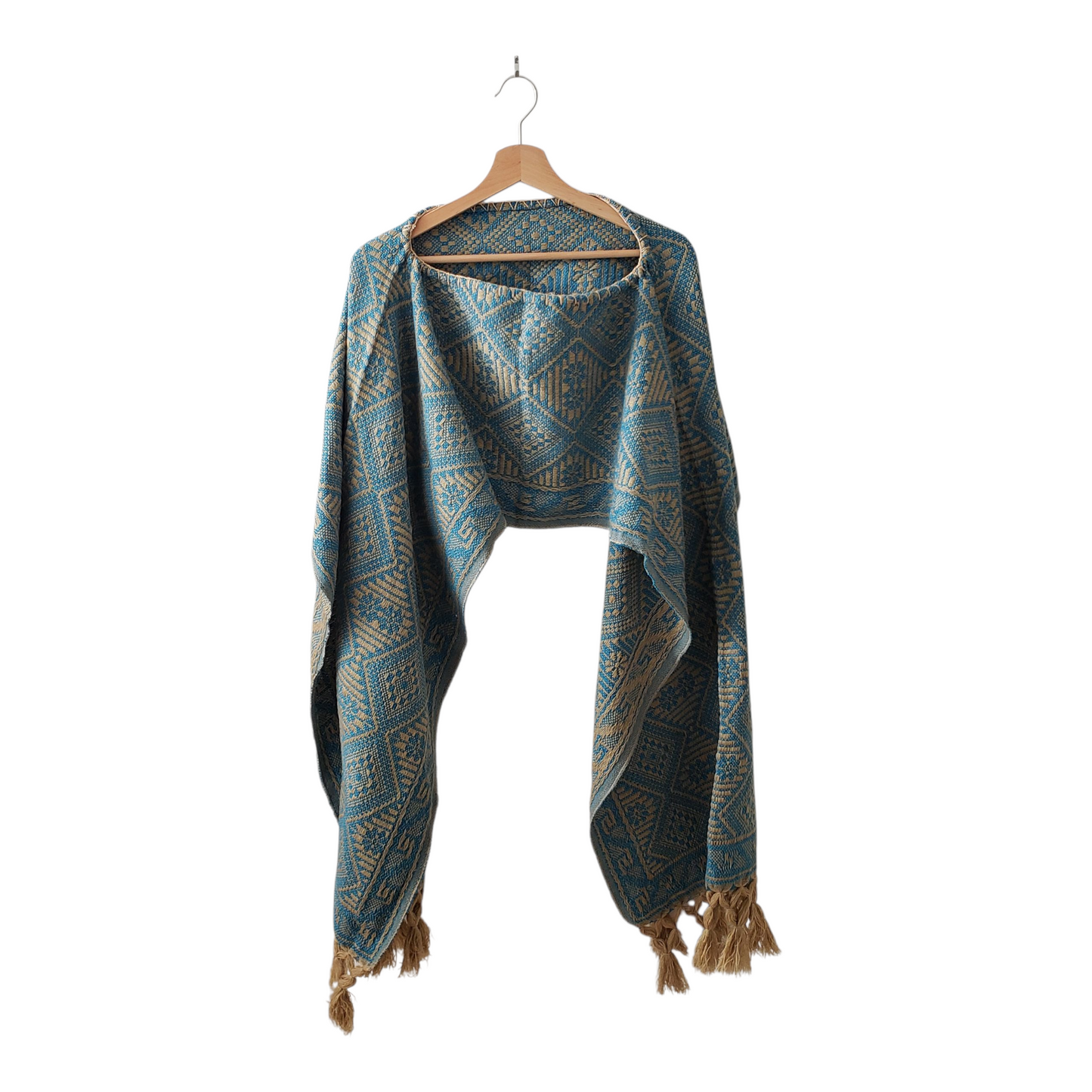 Woven Cape / Poncho from Oaxaca, Mexico