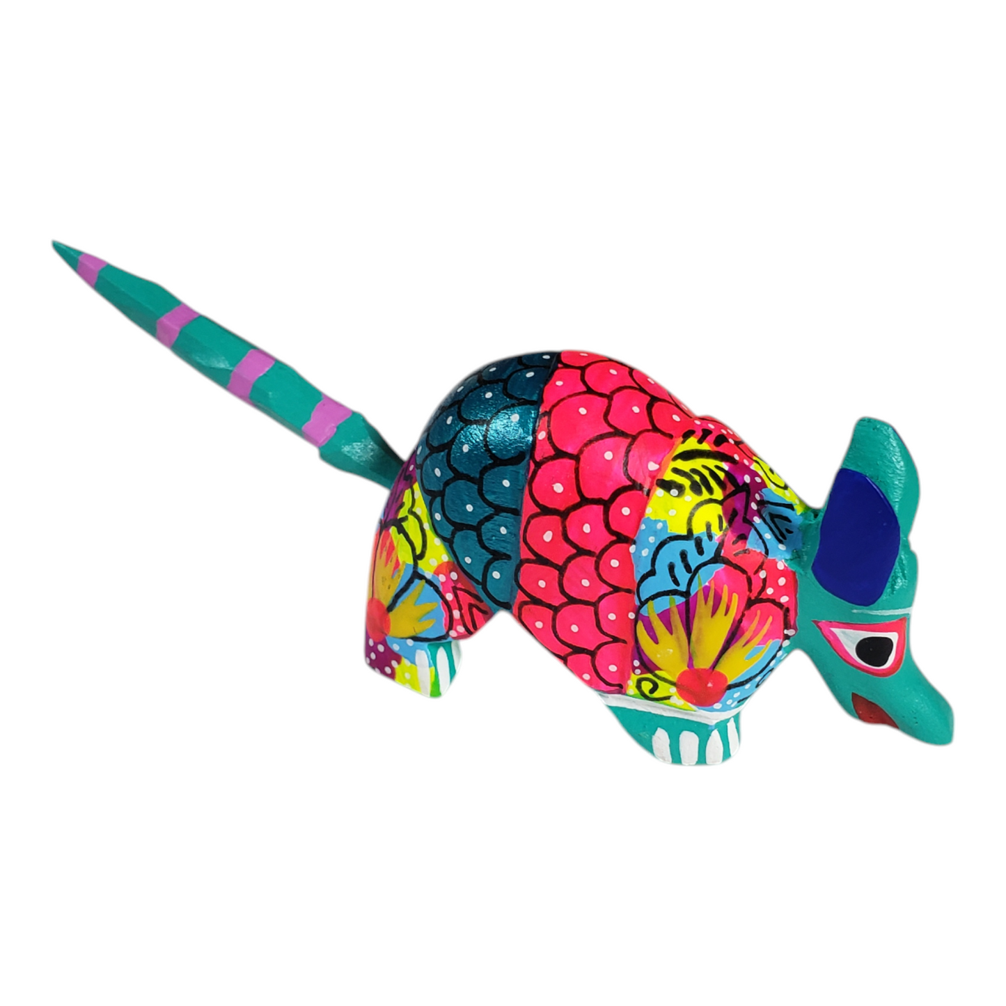 Mini Armadillo Alebrije from Oaxaca Mexico