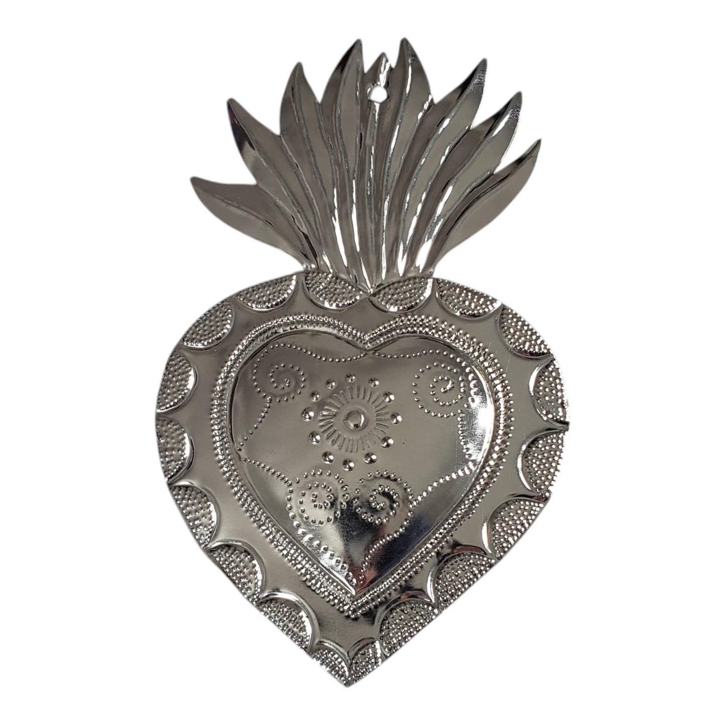 Mexican Milagro Tin Heart