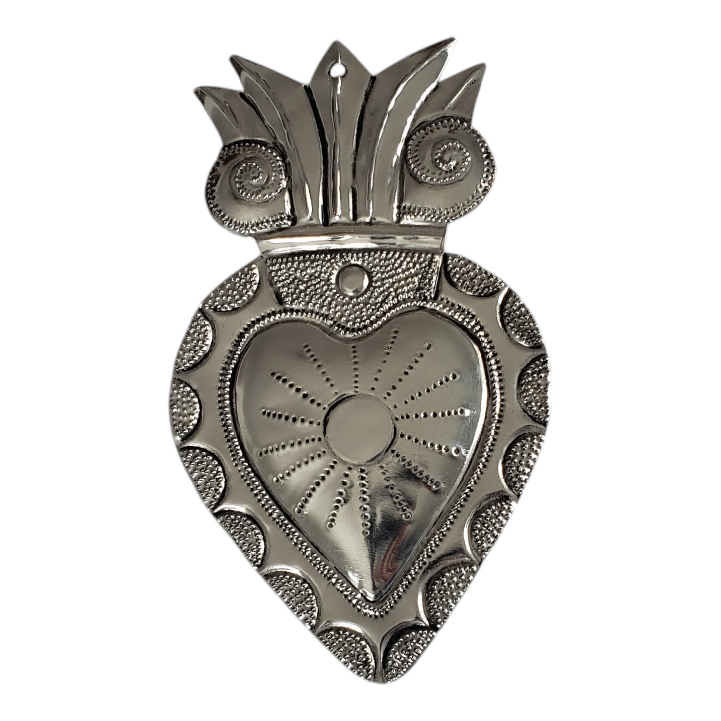 Mexican Milagro Tin Heart