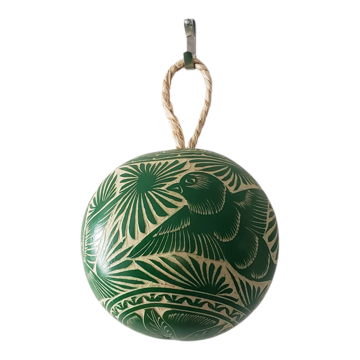 Jicara Gourd Ornament from Oaxaca Mexico
