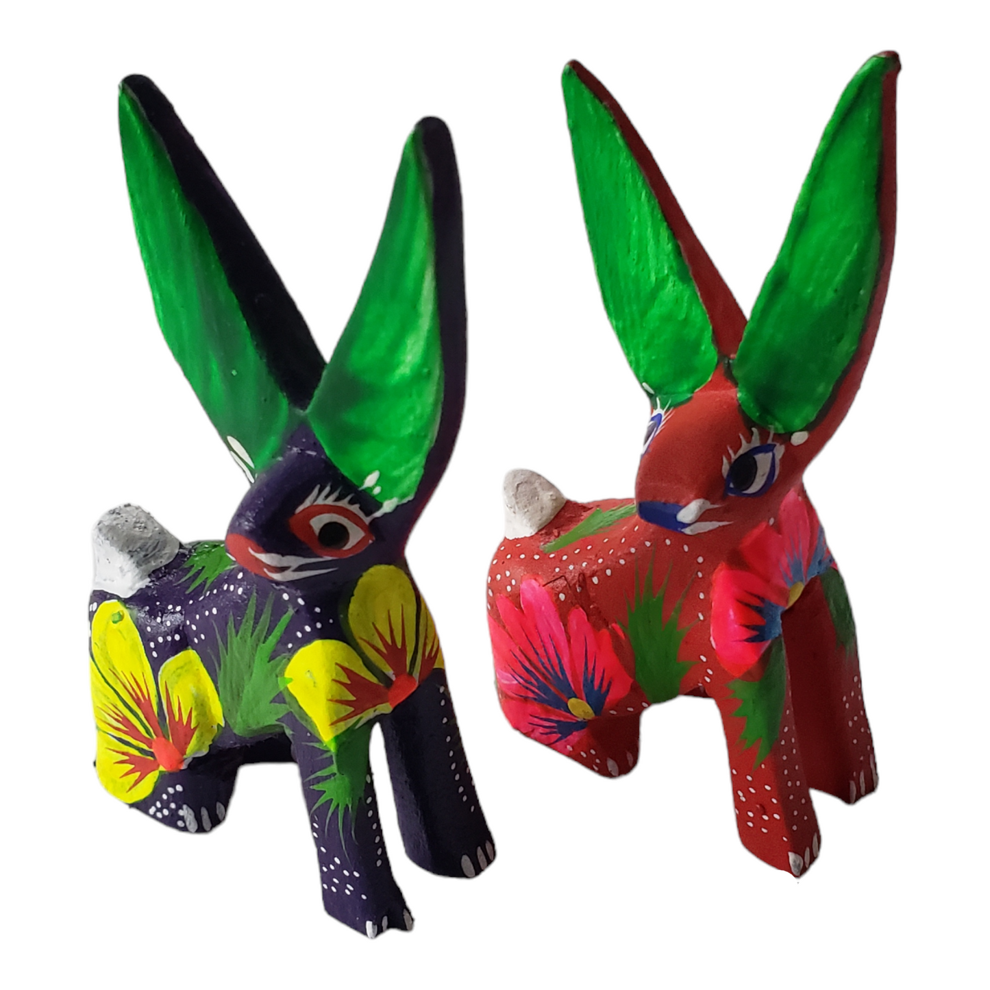 Little Rabbit Oaxacan Alebrije Wood Carving