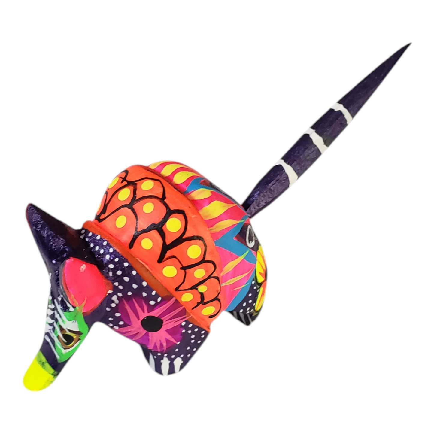 Mini Armadillo Alebrije from Oaxaca Mexico