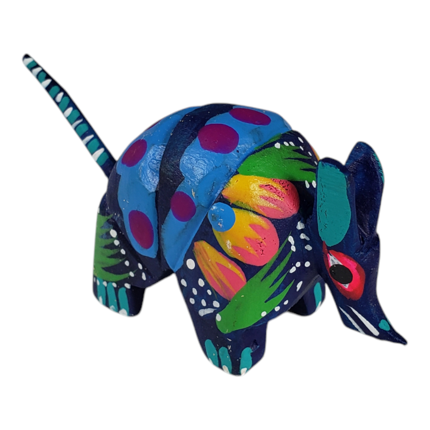 Mini Armadillo Alebrije from Oaxaca Mexico