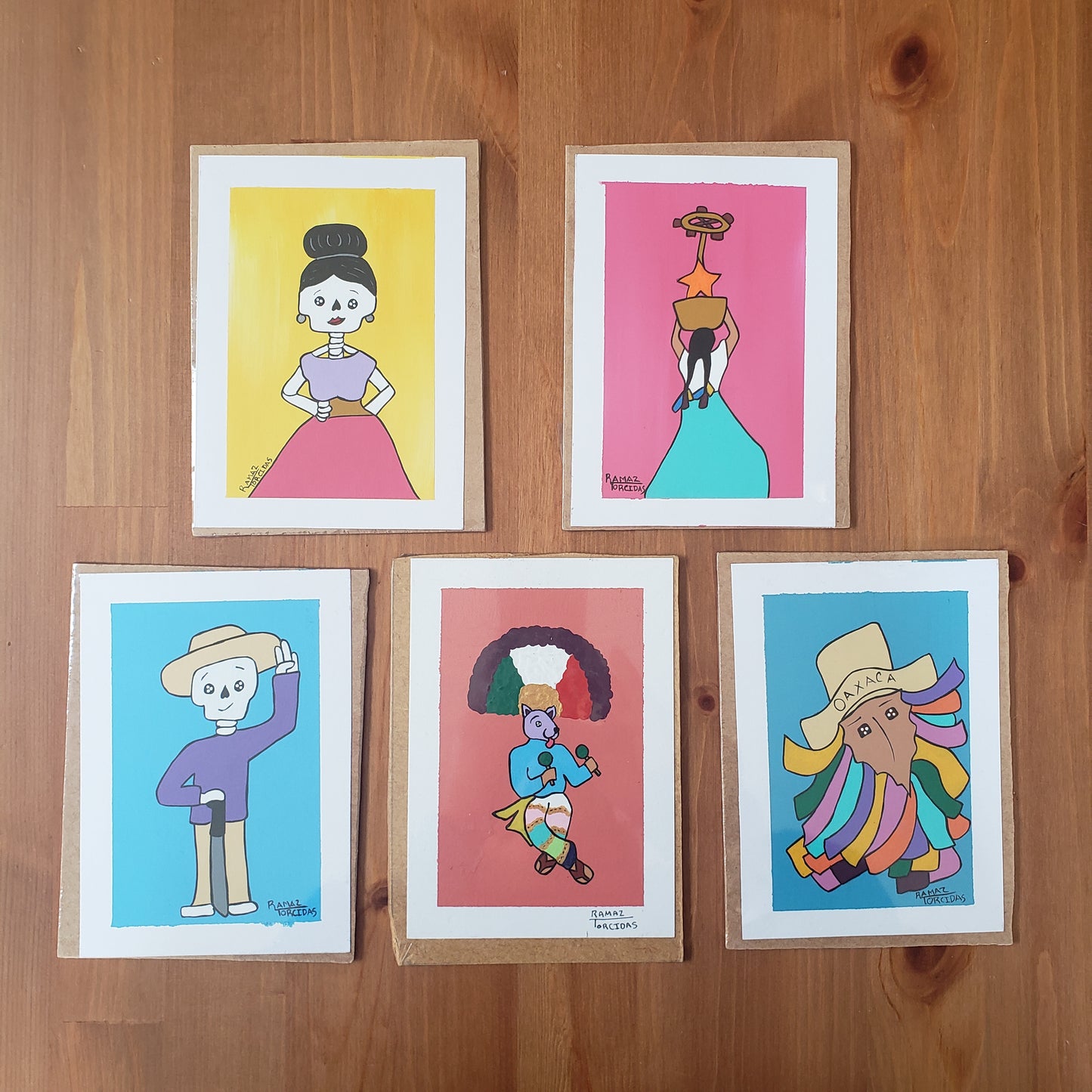 Ramaz Torcida Prints from Oaxaca, Mexico