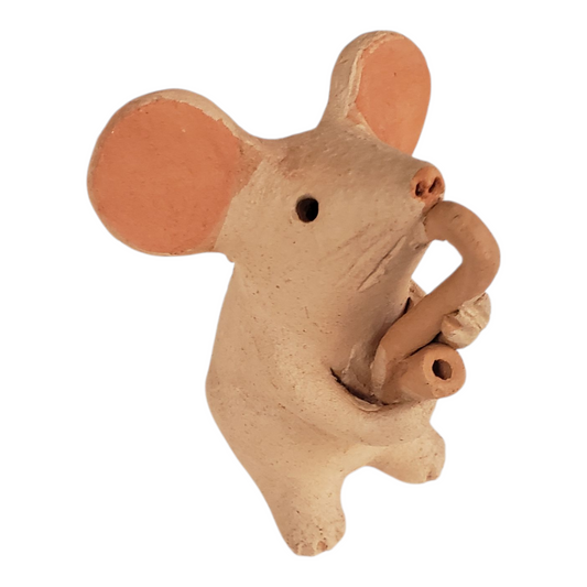 Barro Rojo Mice Musician from Oaxaca Mexico