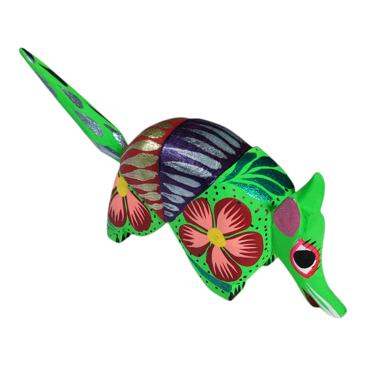 Mini Armadillo Alebrije from Oaxaca Mexico