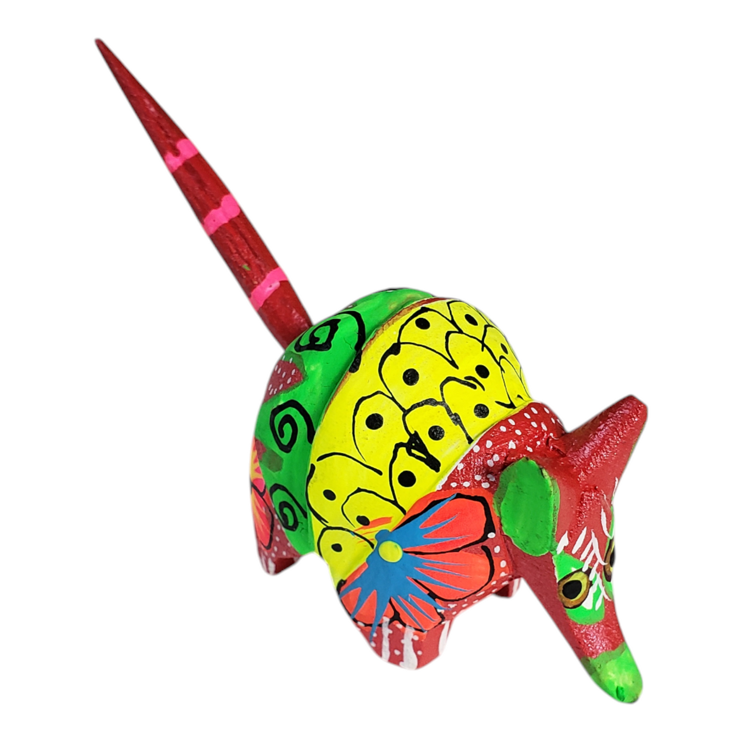 Mini Armadillo Alebrije from Oaxaca Mexico