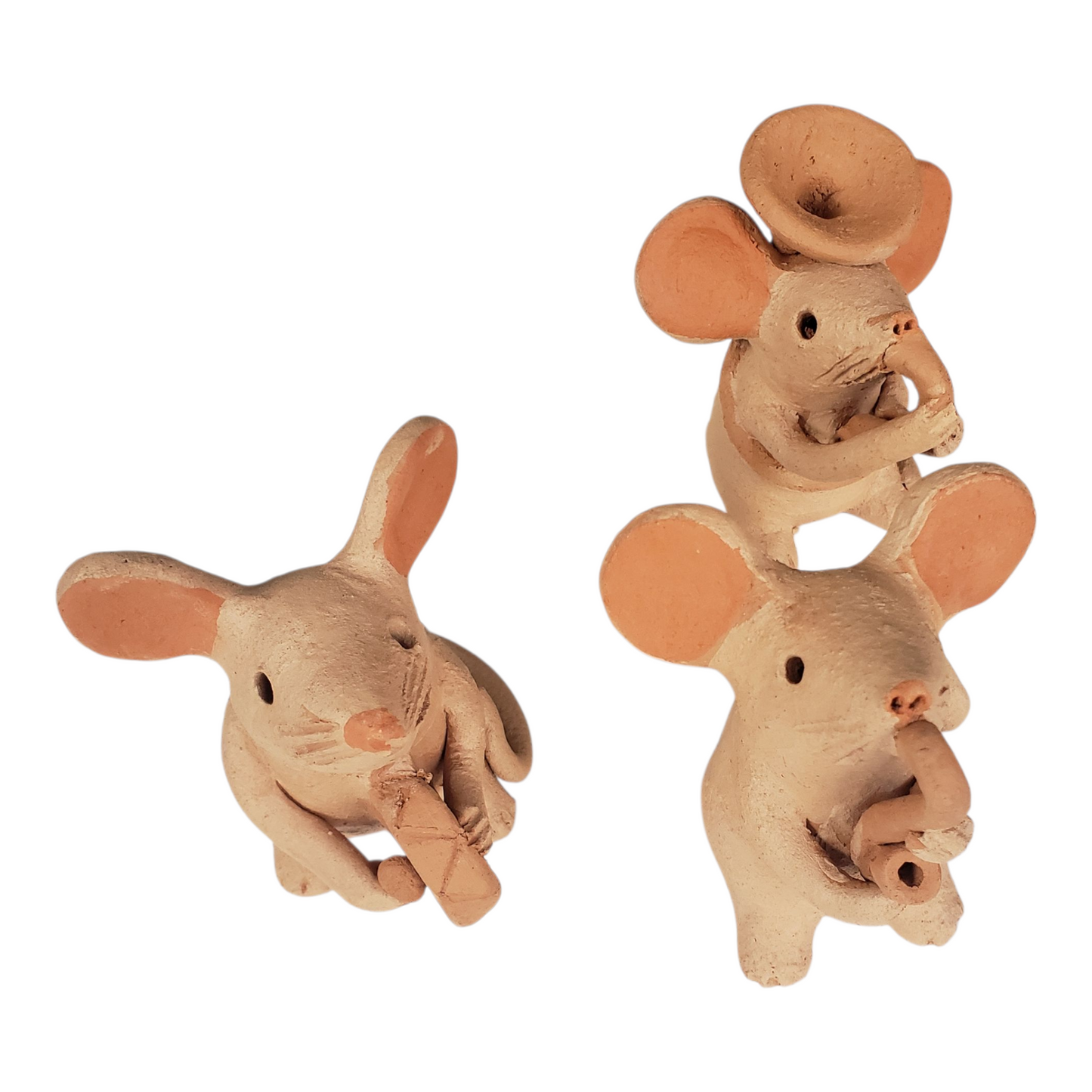 Barro Rojo Mice Musician from Oaxaca Mexico