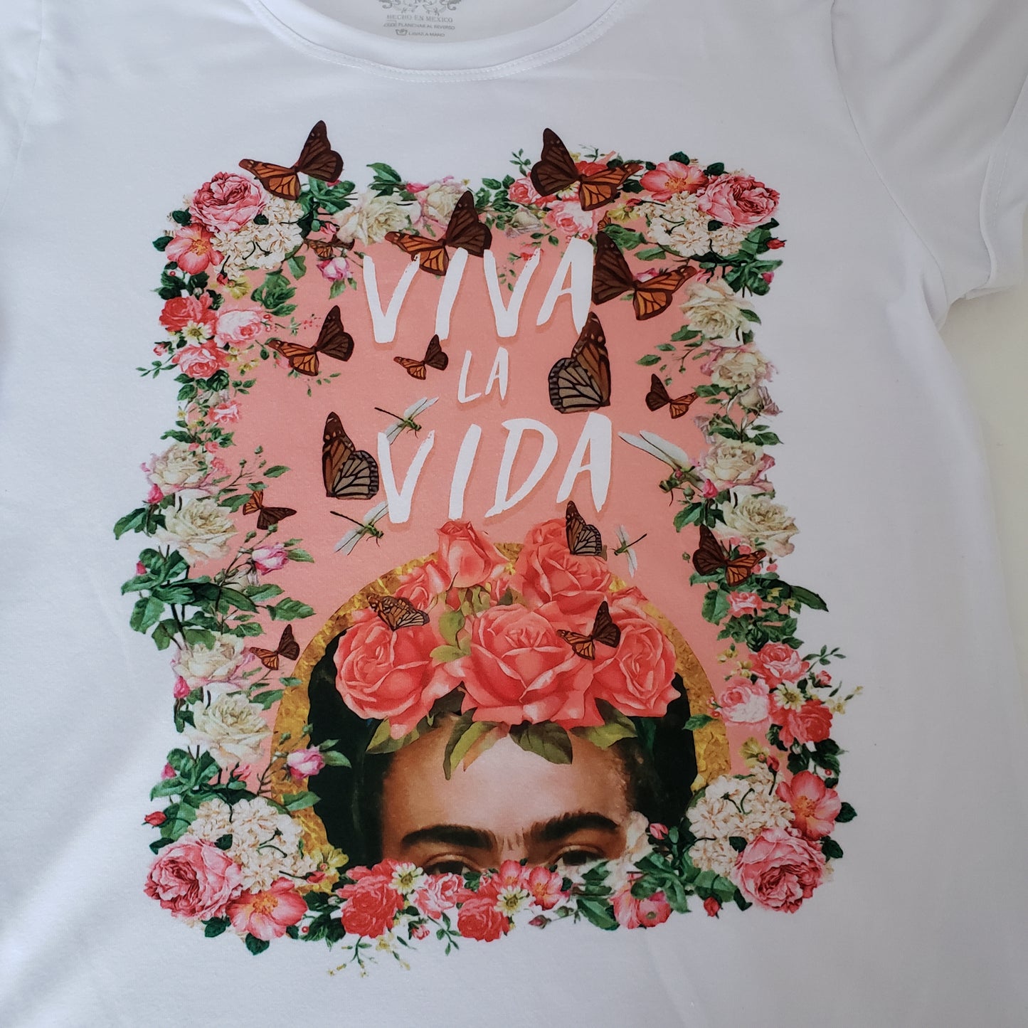 Frida Kahlo Viva La Vida T-Shirt Women's Graphic Tee - The Little Pueblo