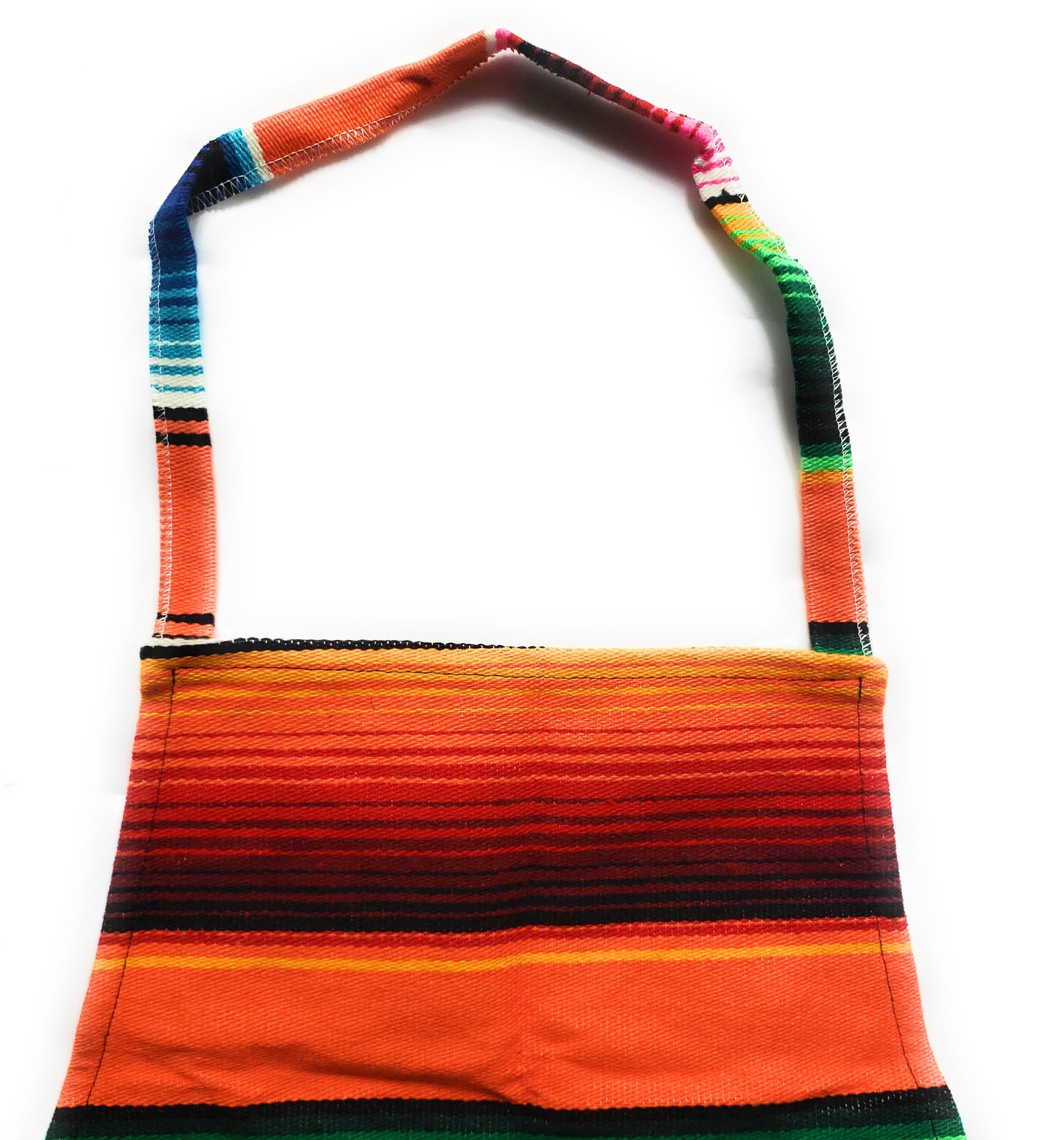 Mexican Colorful Sarape Apron With 2 Pockets - The Little Pueblo