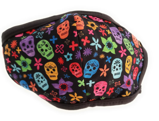 Sugar Skull Face Mask Day Of The Dead