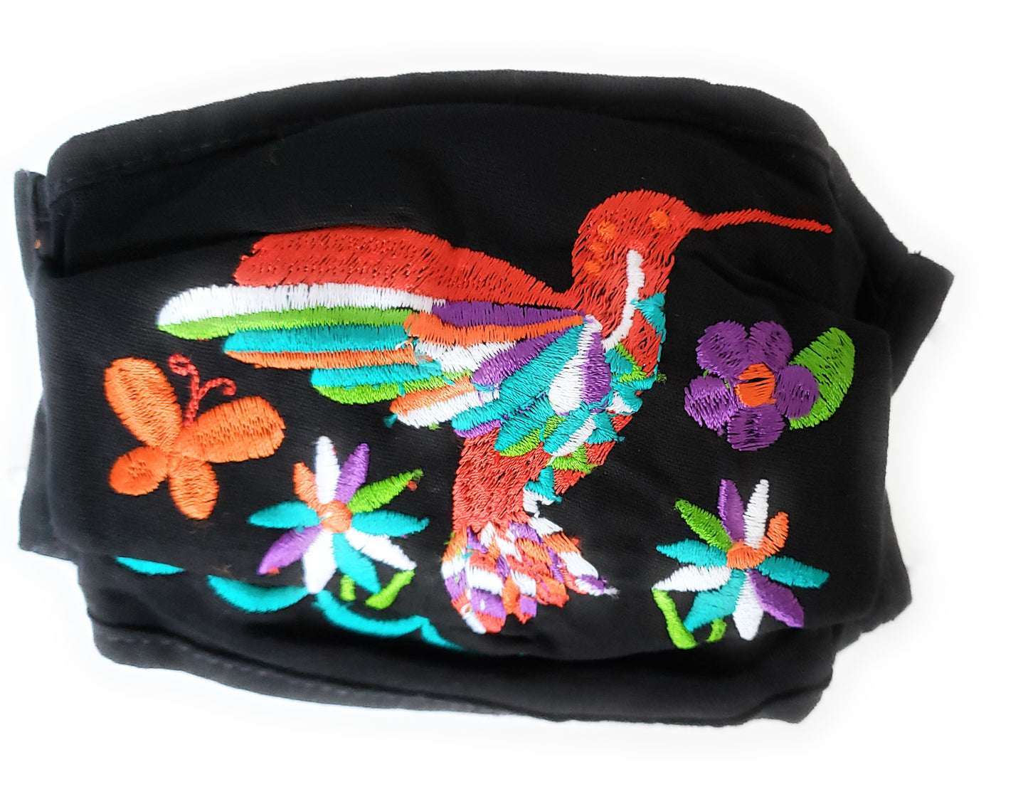 Hummingbird Embroidered Face Mask