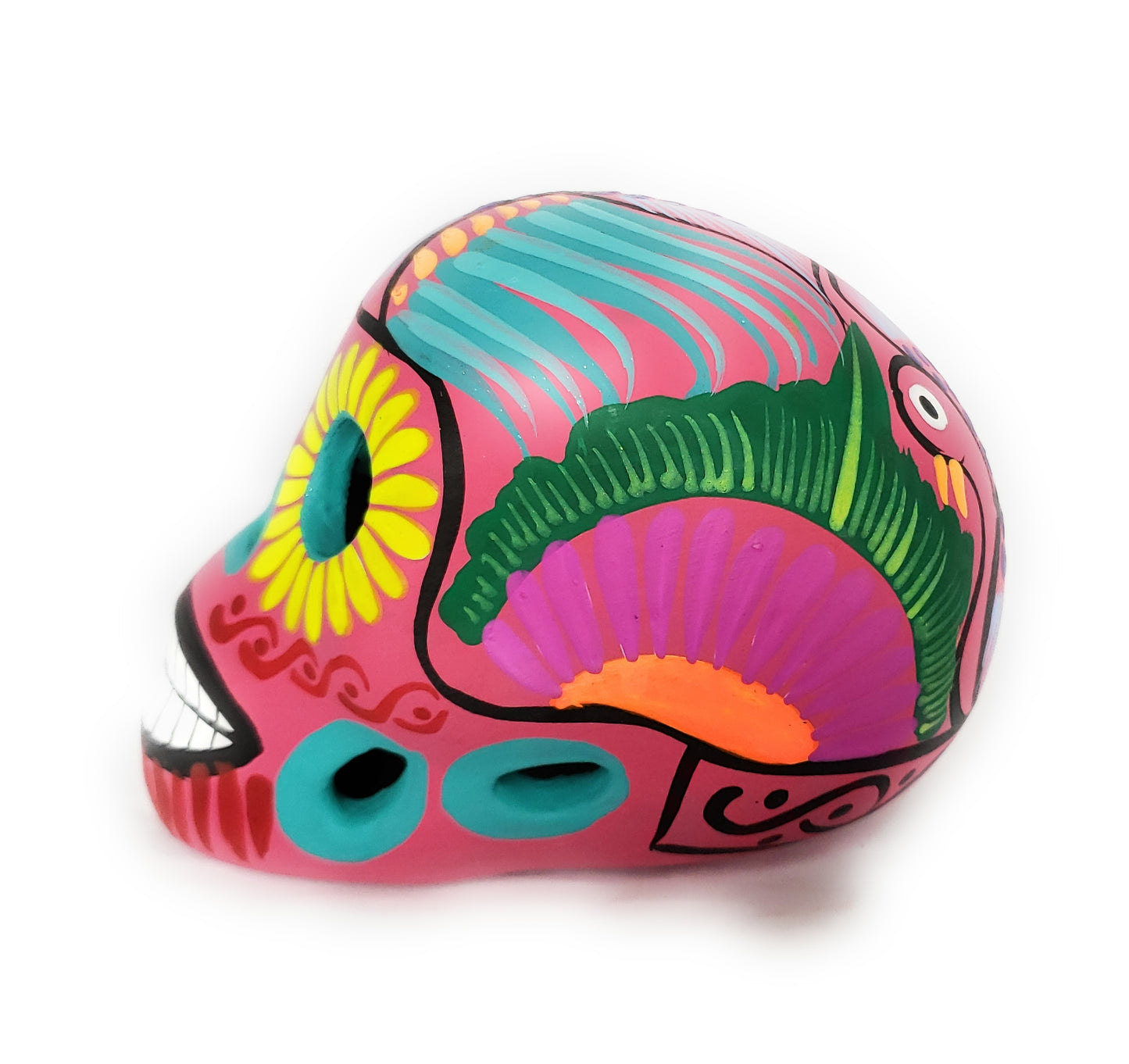 Mexican Dia de los Muertos Ceramic Skull