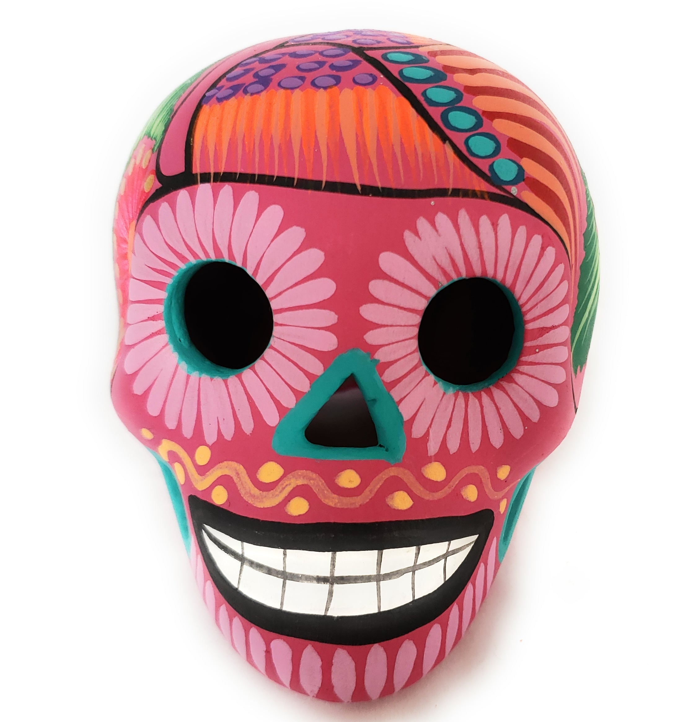 Mexican Dia de los Muertos Ceramic Skull – The Little Pueblo