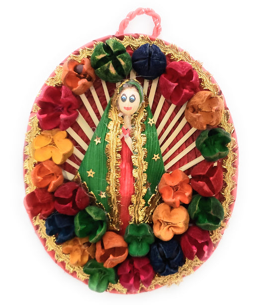 Our Lady of Guadalupe Virgen de Guadalupe Palm Wall Hanging