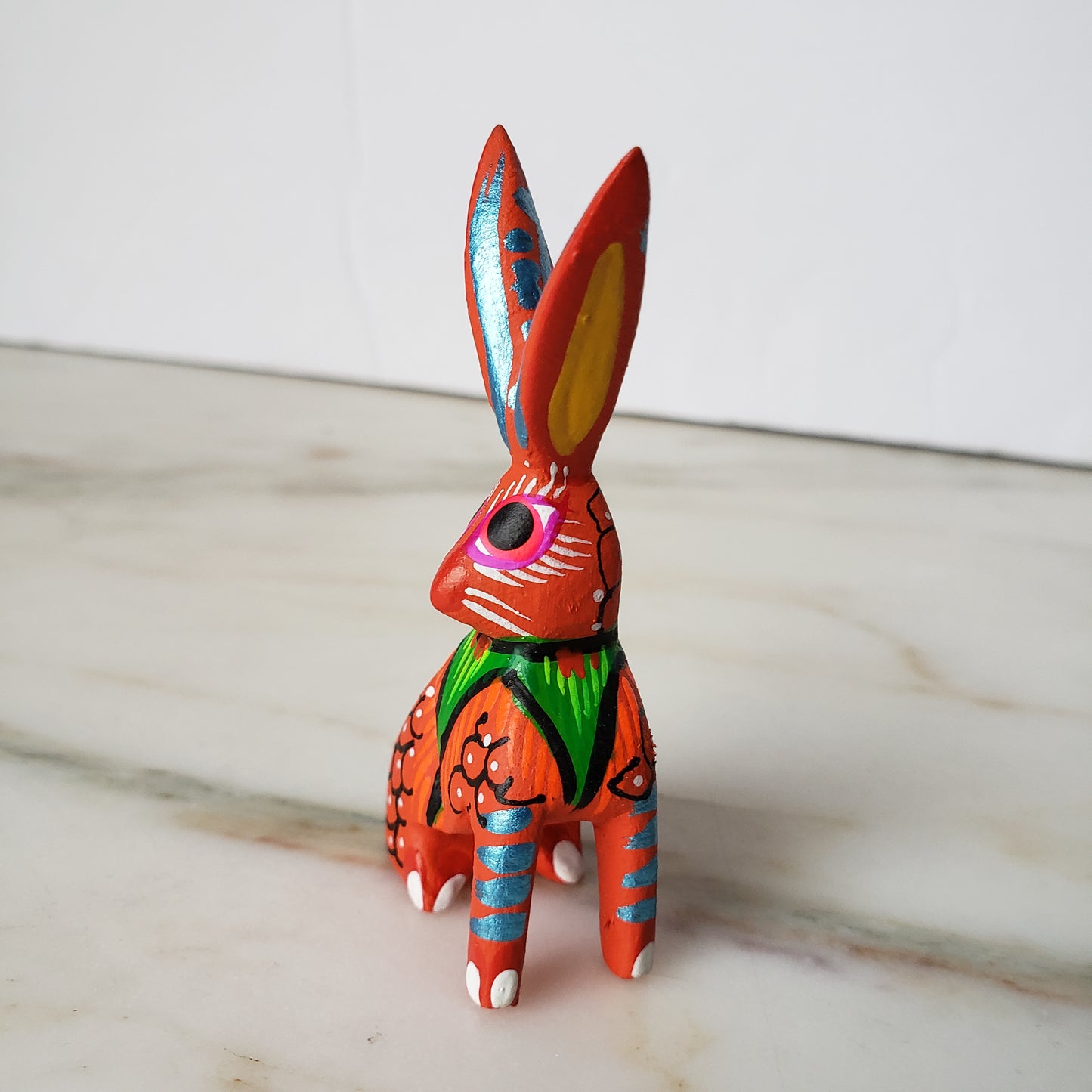Little Rabbit Oaxacan Alebrije Wood Carving