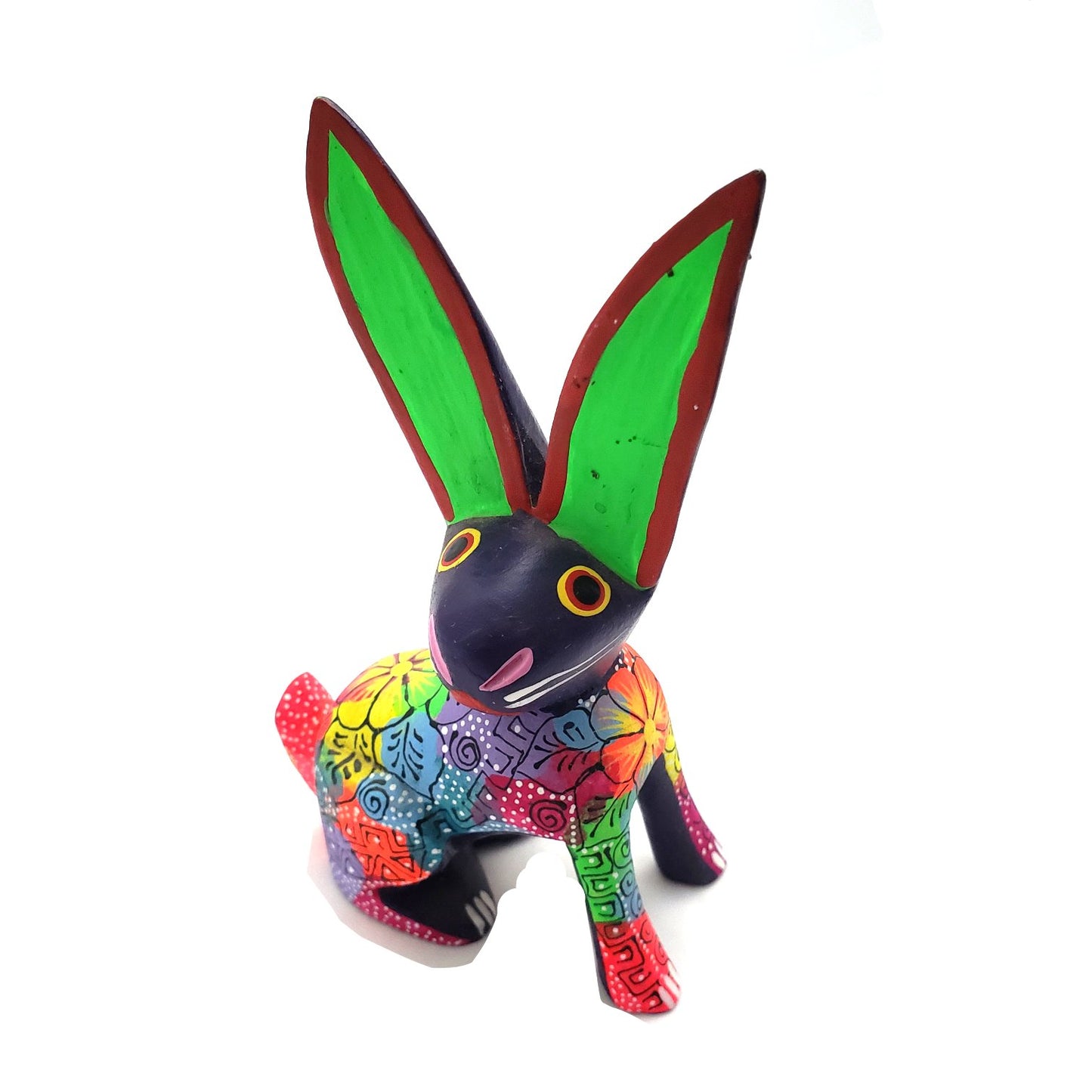 Oaxacan Alebrije  Rabbit  Mexican Hand Carved&Painted
