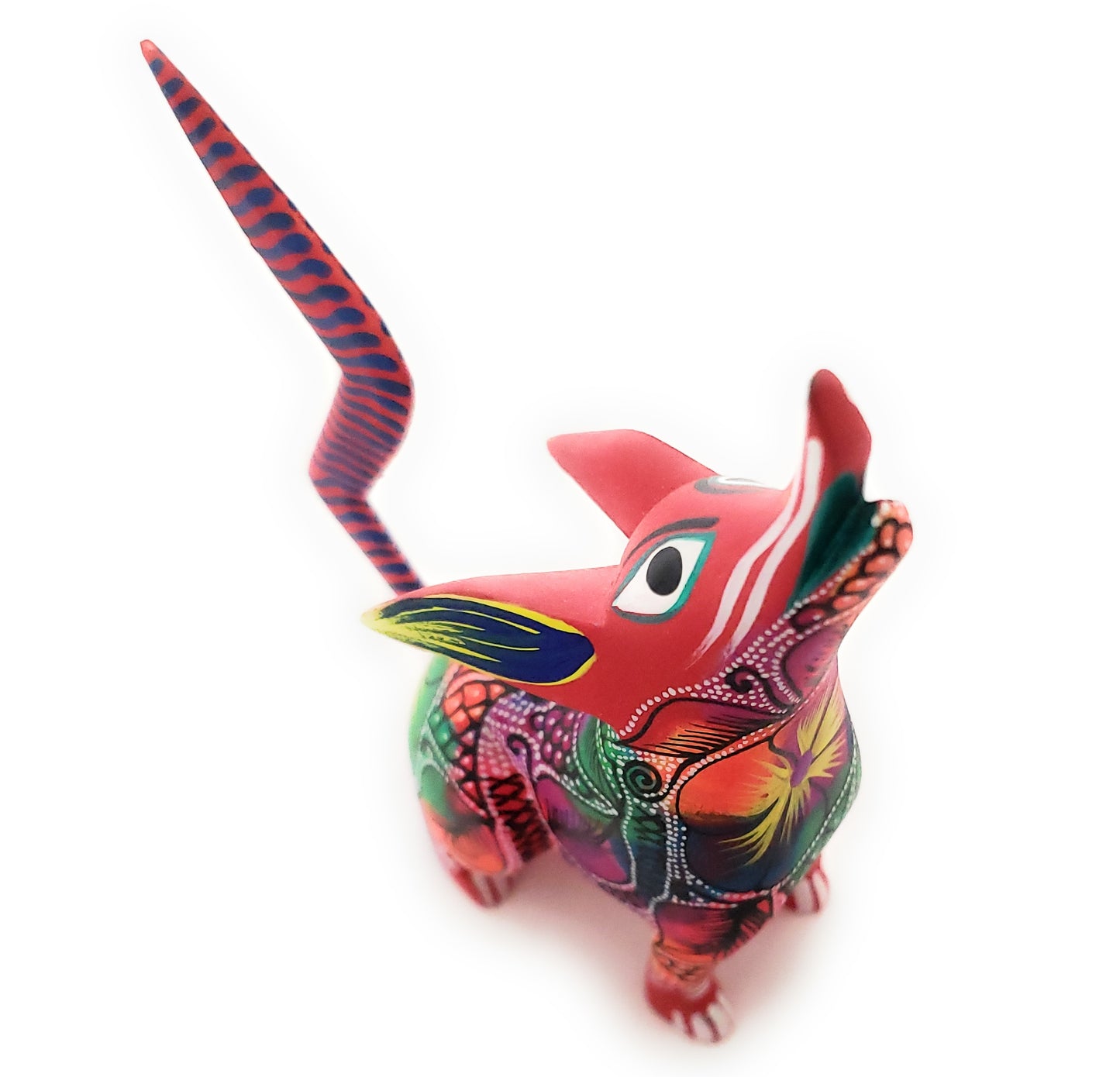 Coyote Alebrije Mexico Oaxacan Wood carving Folk Art