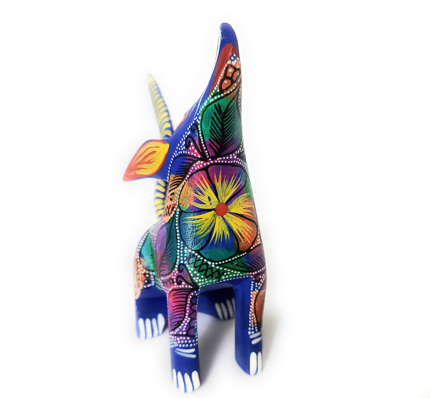 Coyote Alebrije Mexico Oaxacan Wood carving Folk Art