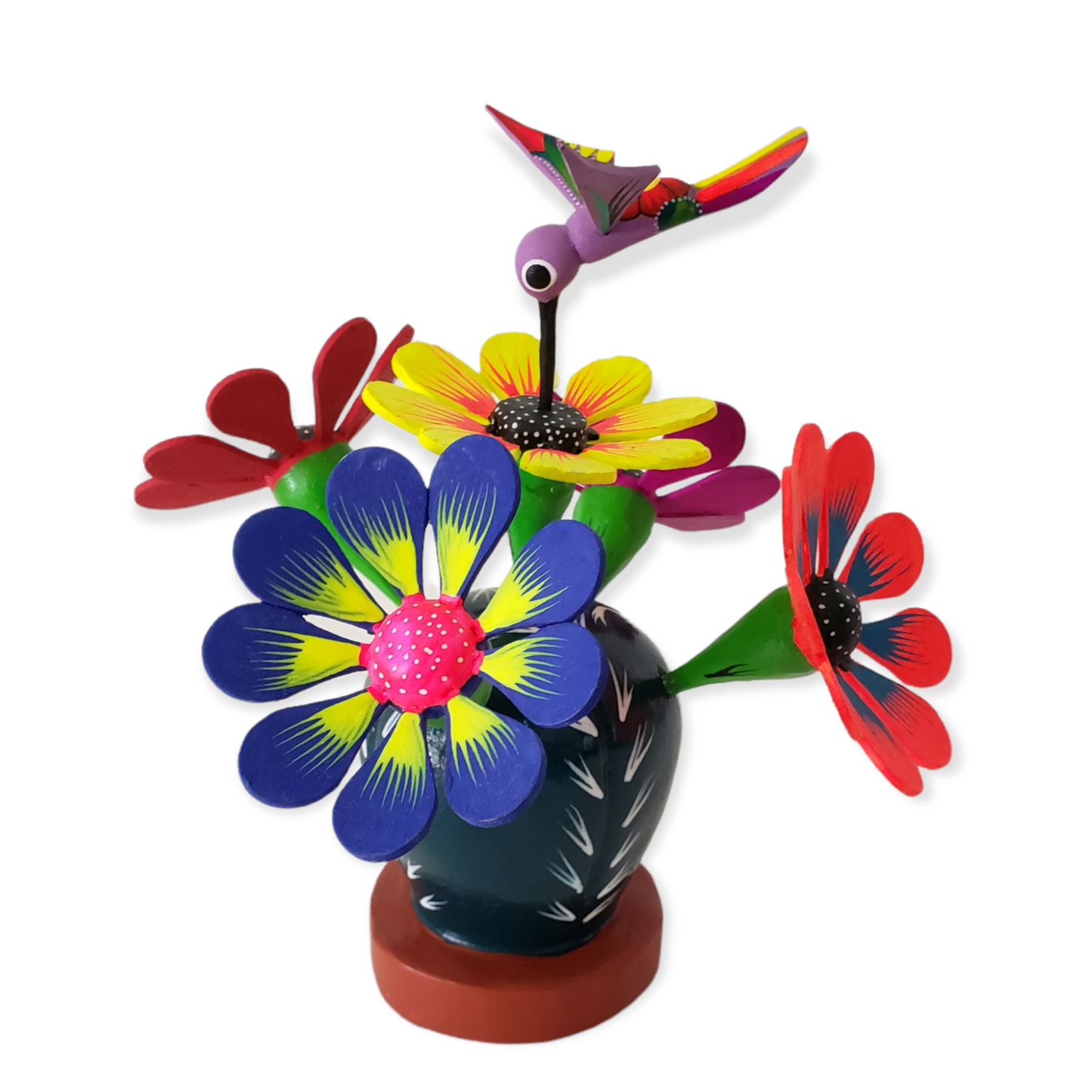 Mexican Cactus Alebrije Oaxacan Wood Carving