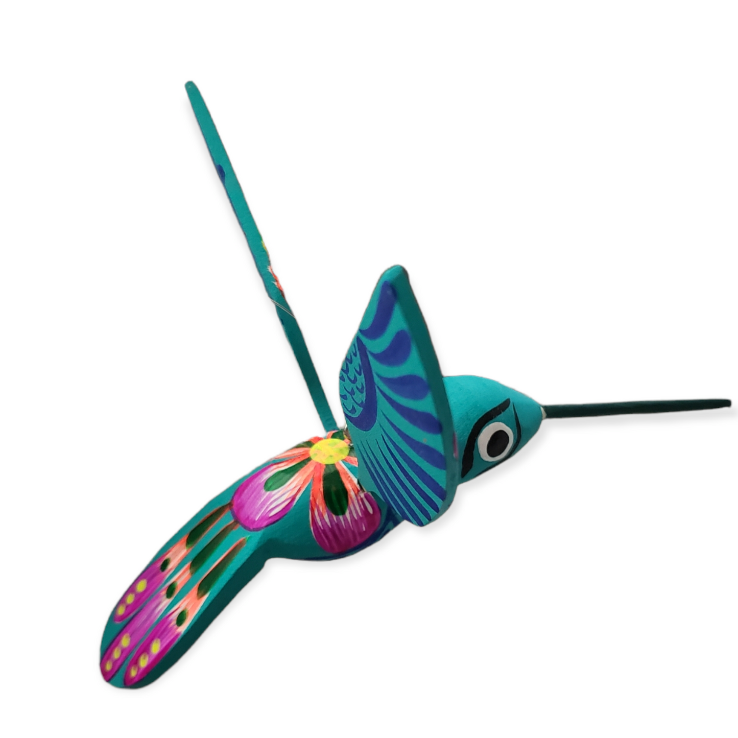 Hummingbird Alebrije Oaxacan Wood Carving Medium