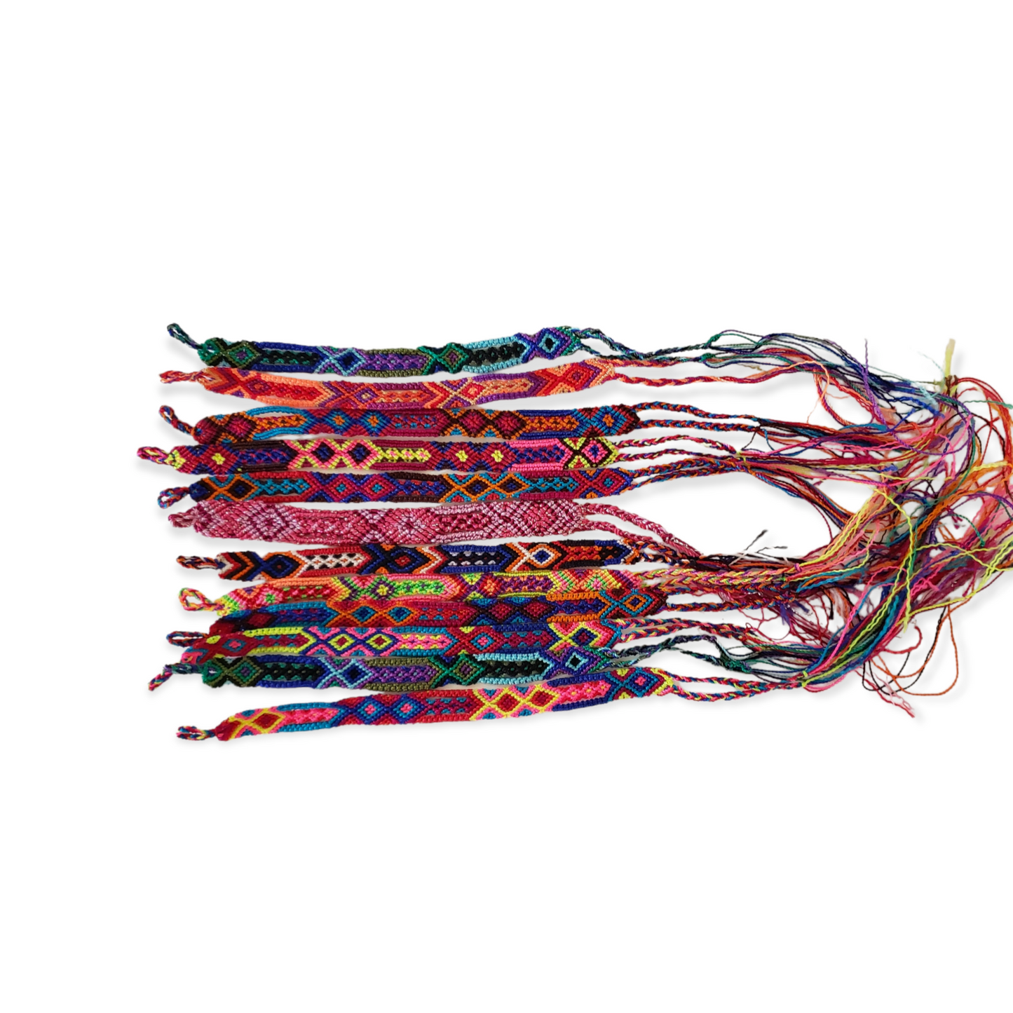 Friendship Bracelet Set of 6 & 12 Mexican Handwoven Bracelets