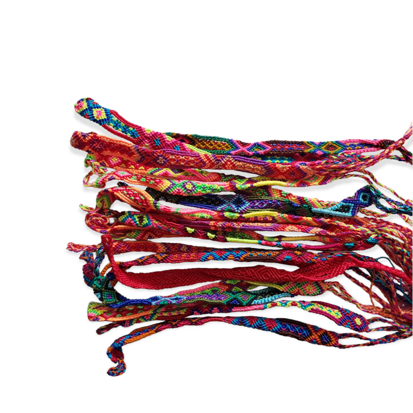 Friendship Bracelet Set of 6 & 12 Mexican Handwoven Bracelets