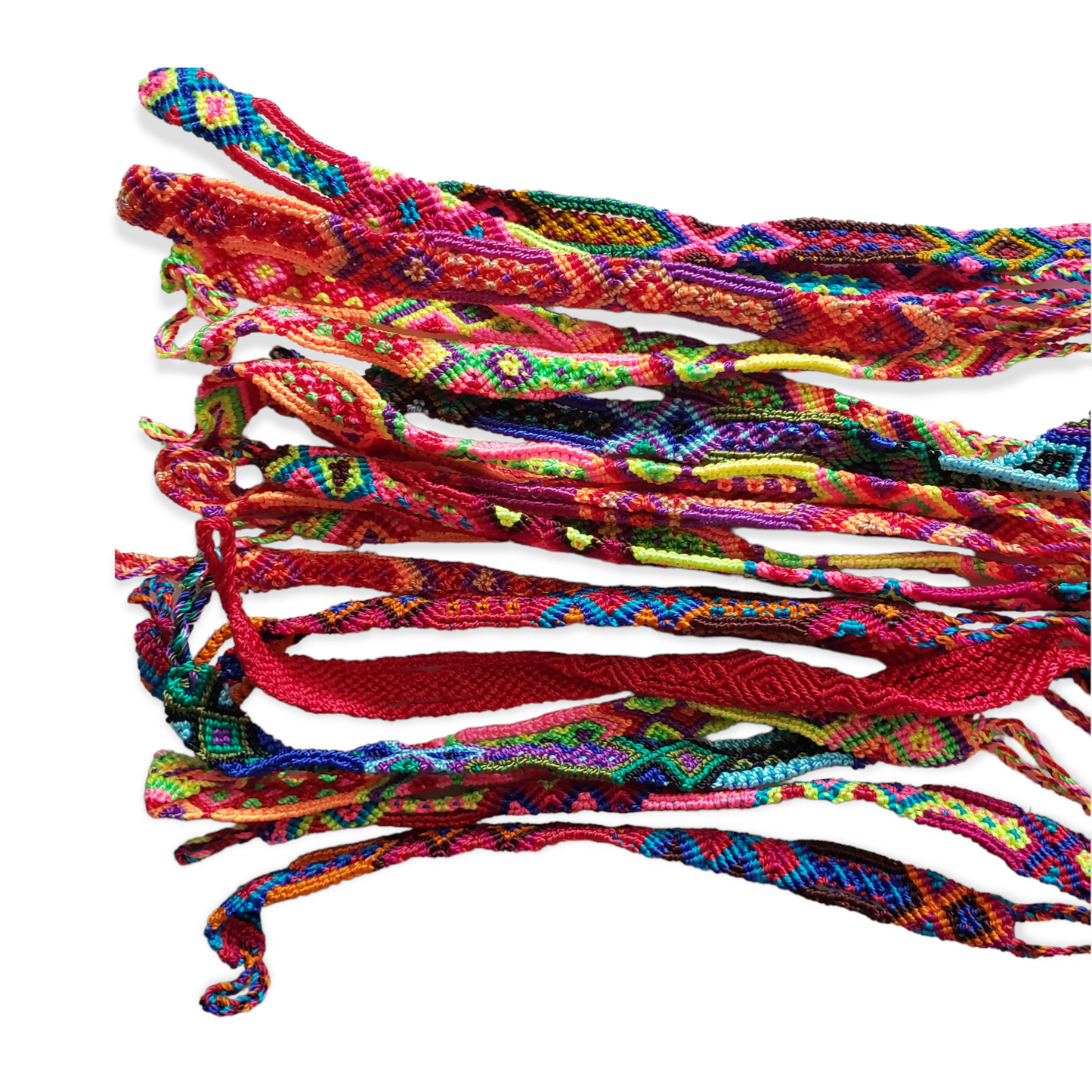 Friendship Bracelet Set of 6 & 12 Mexican Handwoven Bracelets