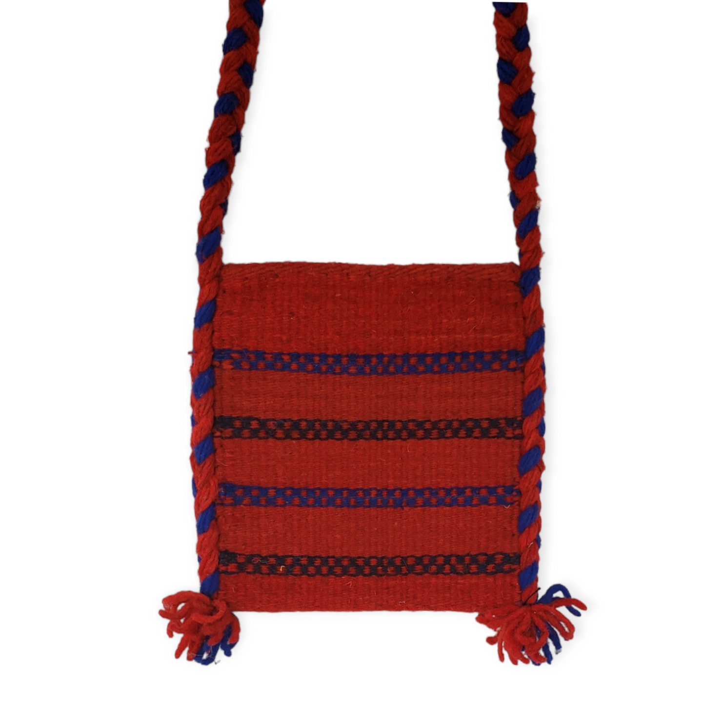 Red Woven Purse