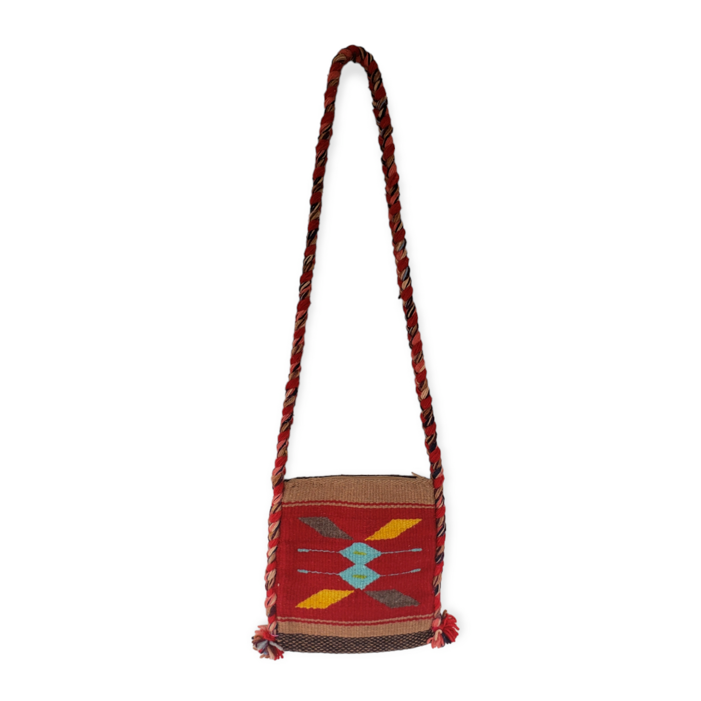 Mexican Shoulder Bag Zapotec Woven Wool