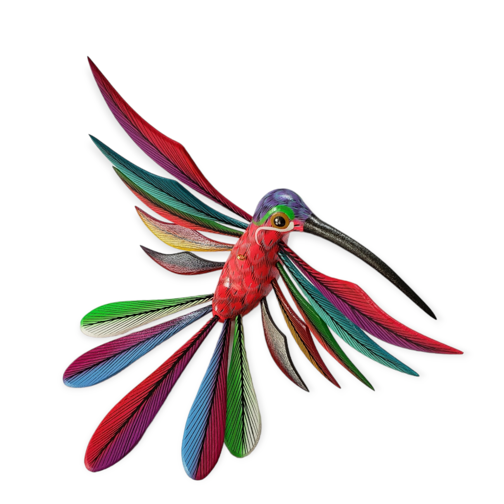 Hummingbird Alebrije Oaxacan Wood Carving – The Little Pueblo